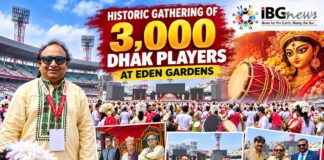 Pandit Prodyut Mukherjee, Grammy jury member and an Evening at Eden Gardens welcoming Maa Durga for the Puja Pandit Prodyut Mukherjee, Grammy jury member and an Evening at Eden Gardens welcoming Maa Durga for the Puja