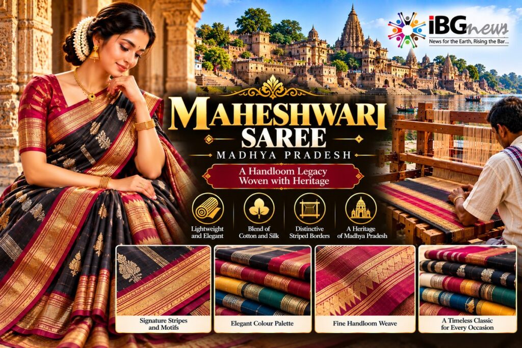 Maheshwari Saree — Madhya Pradesh